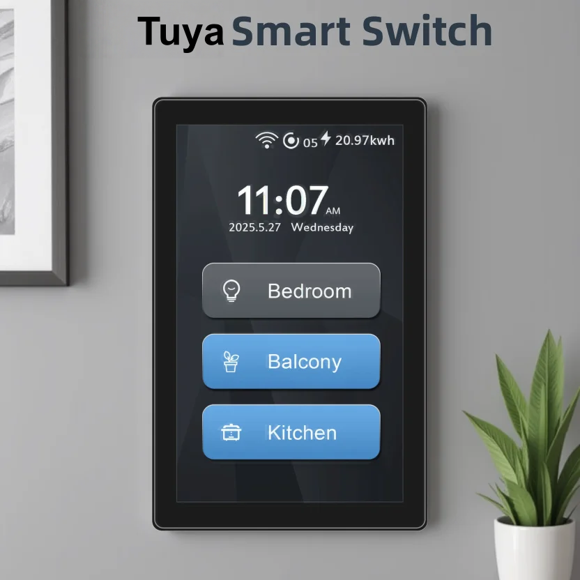 Home Automation Systems Diy - Умные Wi-Fi выключатели Tuya EU 4x4