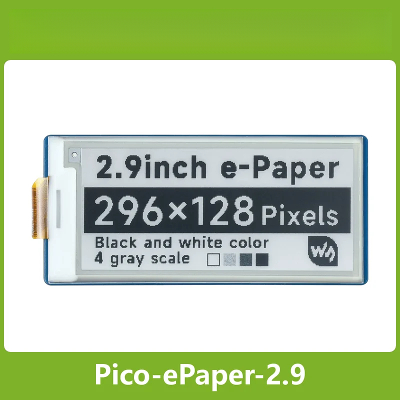 Display Epaper 2.9 - 2,9-дюймовый модуль дисплея E-Paper E-Ink для