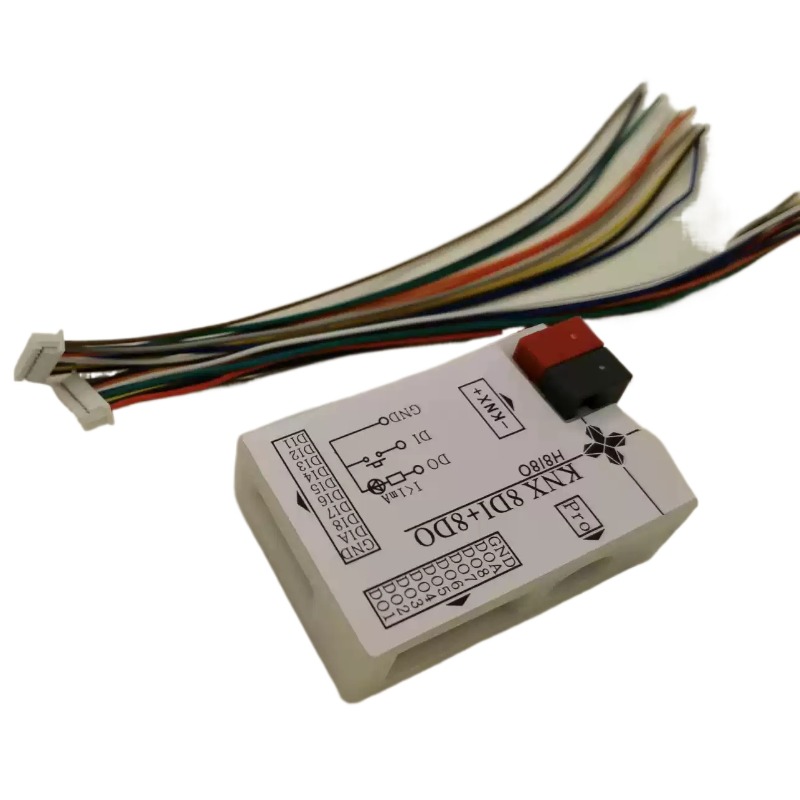Diy Knx Home Automation - Модуль ввода-вывода KNX 8DI+8DO H8I8O, цифровой