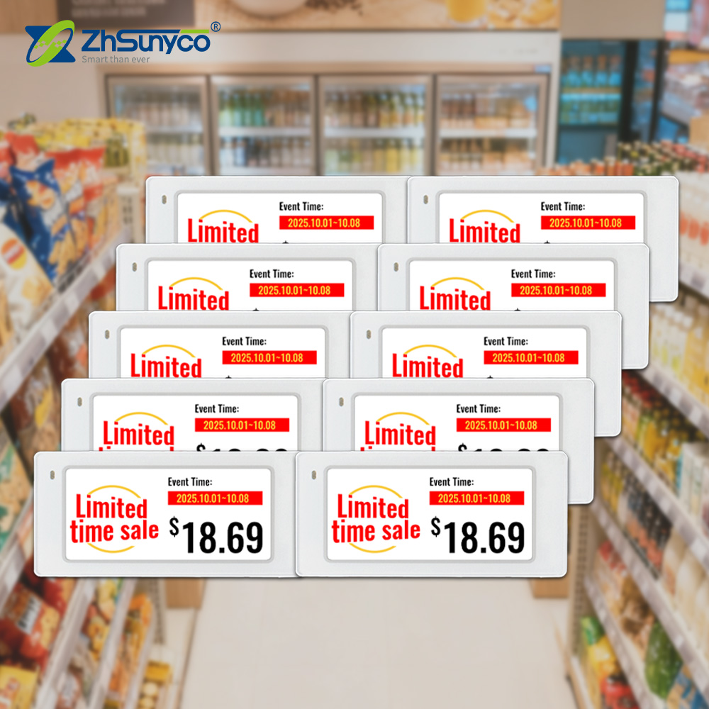Display Epaper 2.9 - 10 шт., 2,9-дюймовый цифровой ценник, ESL,