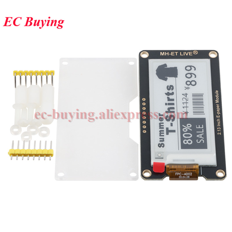 1.54'' 2.9'' 2.13'' 2.9 2.13 1 – обзор и цена Display Epaper 2.9