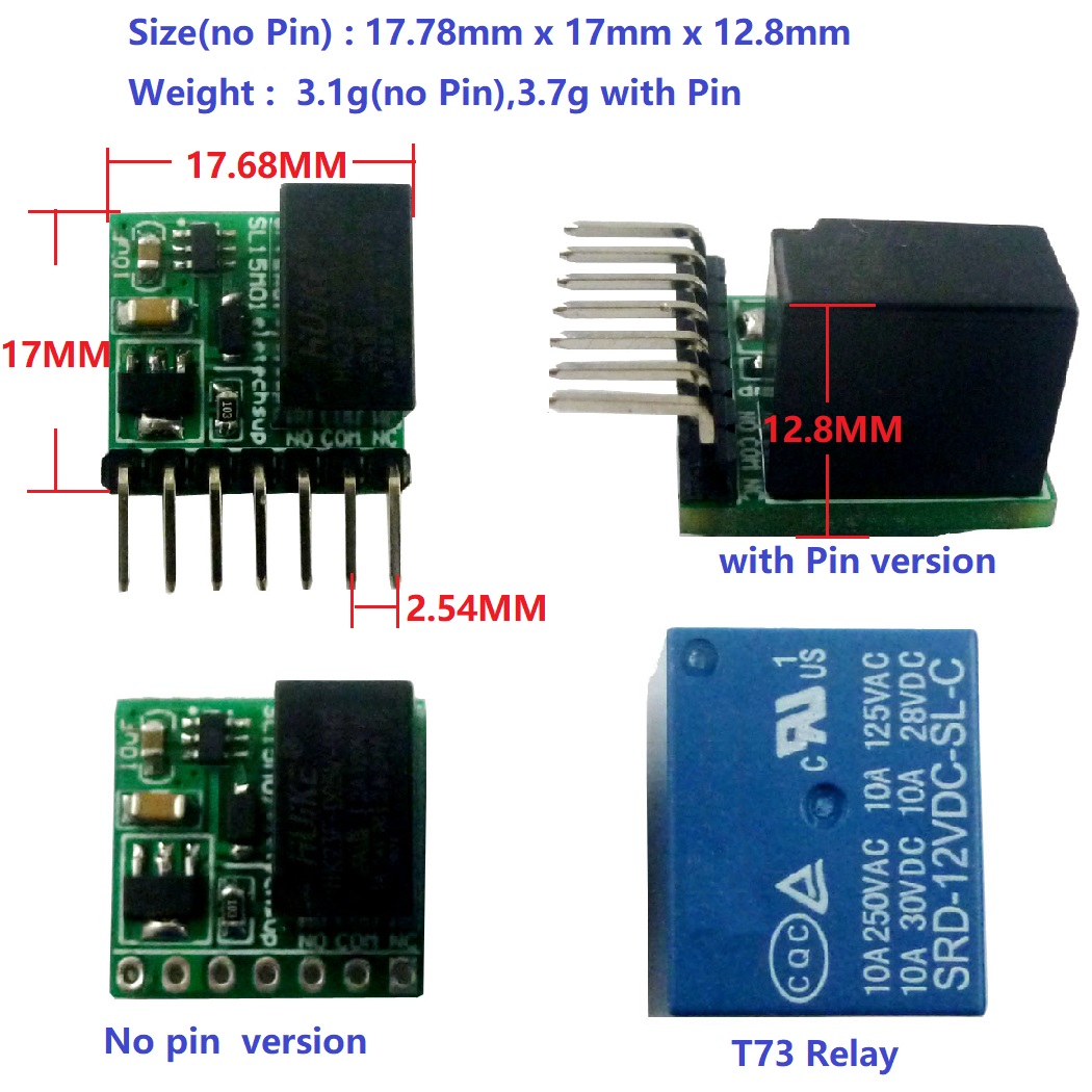 Миниатюрный бистабильный самоб – обзор и цена Shelly Relay Module
