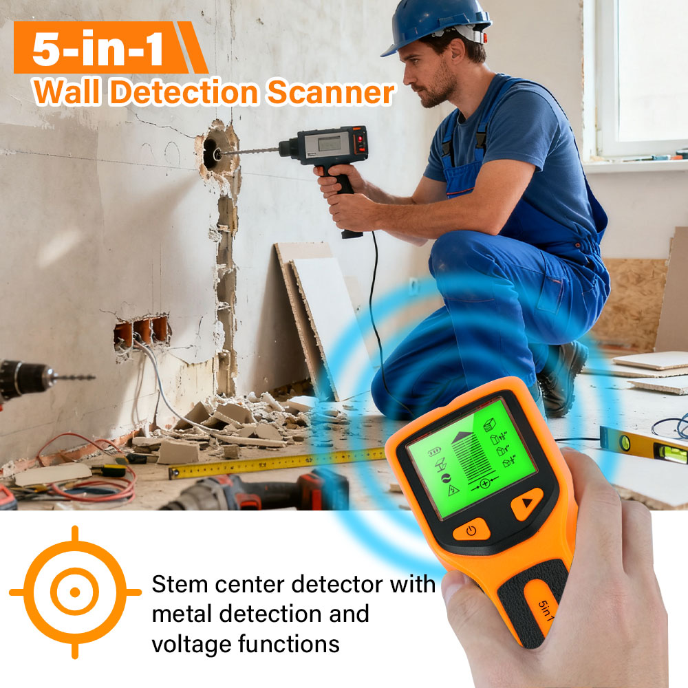 Новый настенный детектор 5-в-1 – обзор и цена Water Leak Detector Wired