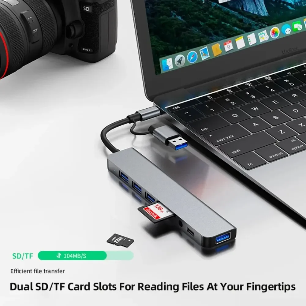 Концентратор USB-C 8 в 2, мног – обзор и цена Home Assistant Sd