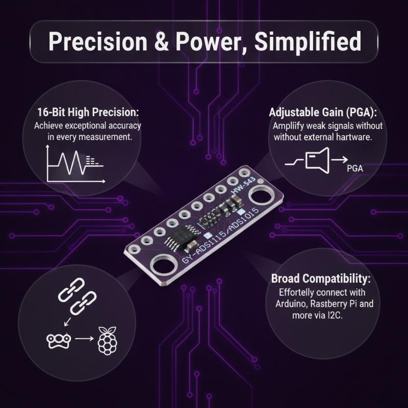Модуль АЦП ADS1115 с регулируе – обзор и цена Home Automation Systems Diy